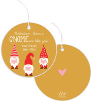 Valentine's Day Round Hanging Gift Tags by Little Lamb Designs (Valentine Gnomes)